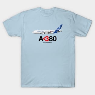 Airbus A380 - Love at First Flight T-Shirt